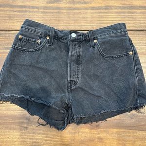 Black Levi Shorts